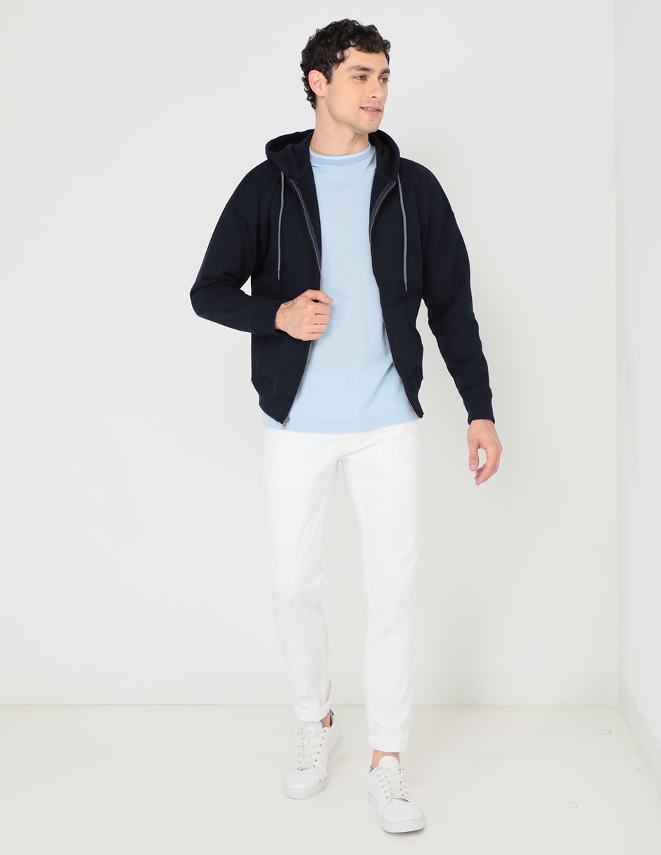 Pantalón slim de algodón para hombre 3