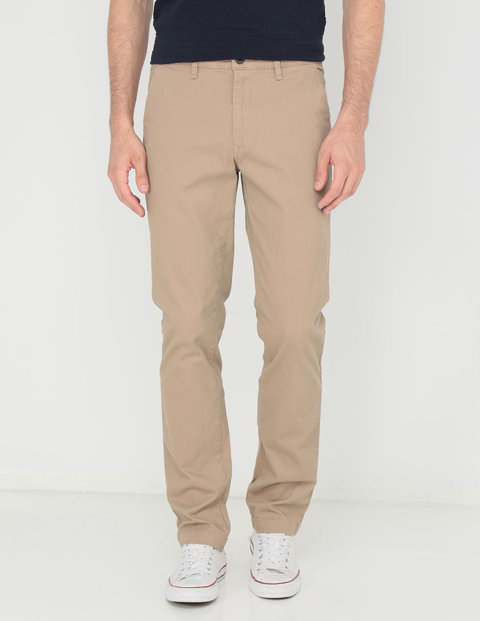 Pantalón chino slim de algodón para hombre Pantalón chino slim de algodón para hombre