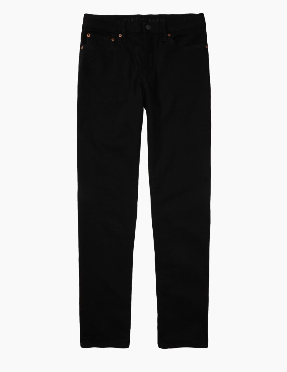 Jeans straight American Eagle lavado obscuro para hombre Suburbia