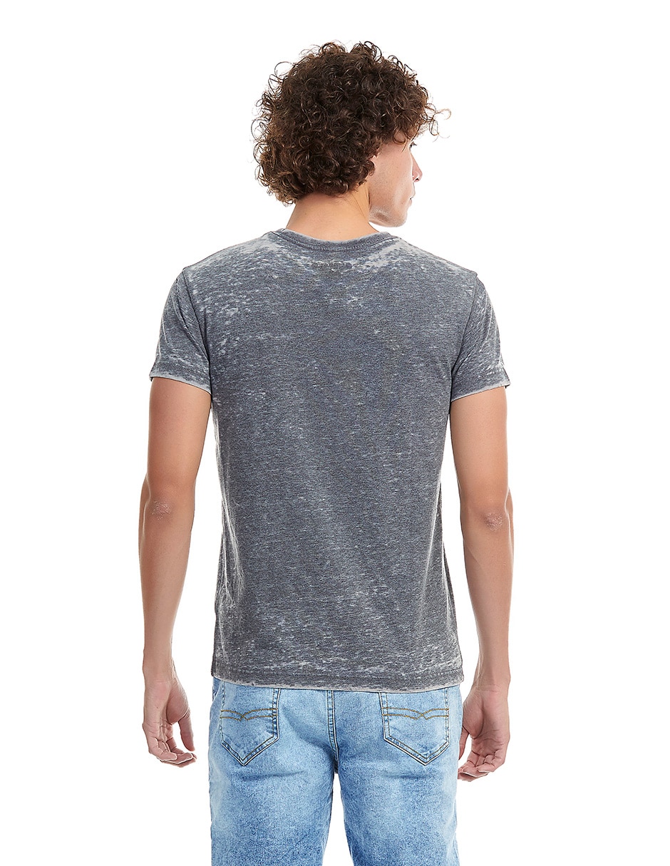 Playera cuello redondo para hombre 2