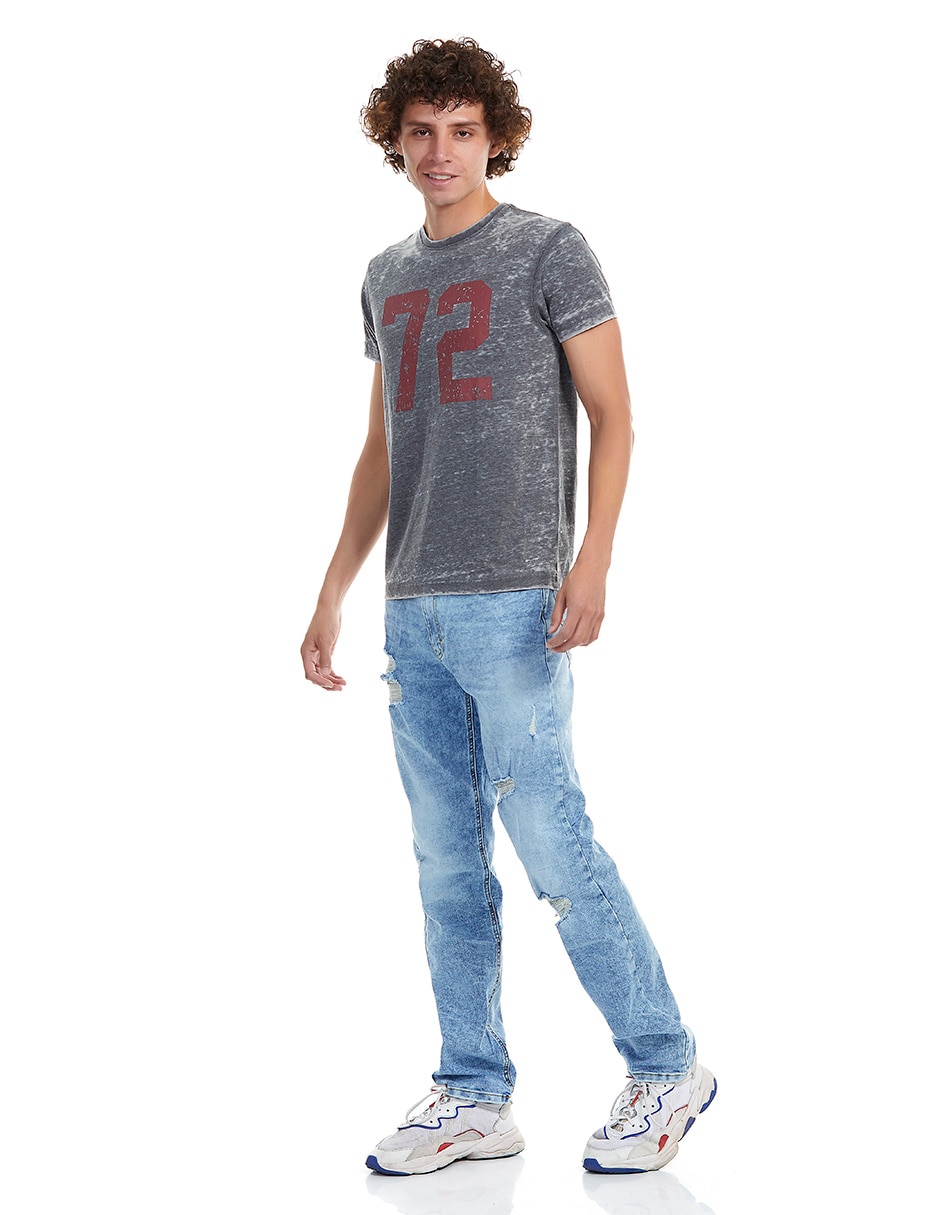 Playera cuello redondo para hombre 3