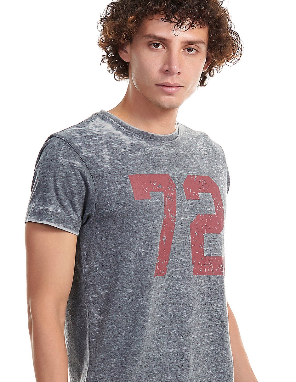 Playera cuello redondo para hombre 4