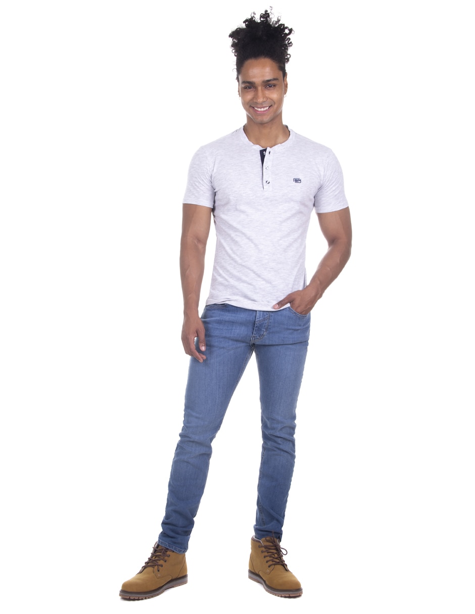 PLAYERA SILVER PLATE, EG, GRIS 12620SP
