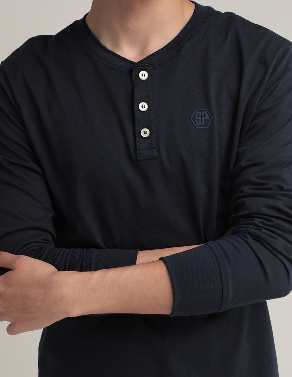 PLAYERA 20456SP SILVE, CH, AZUL MARINO