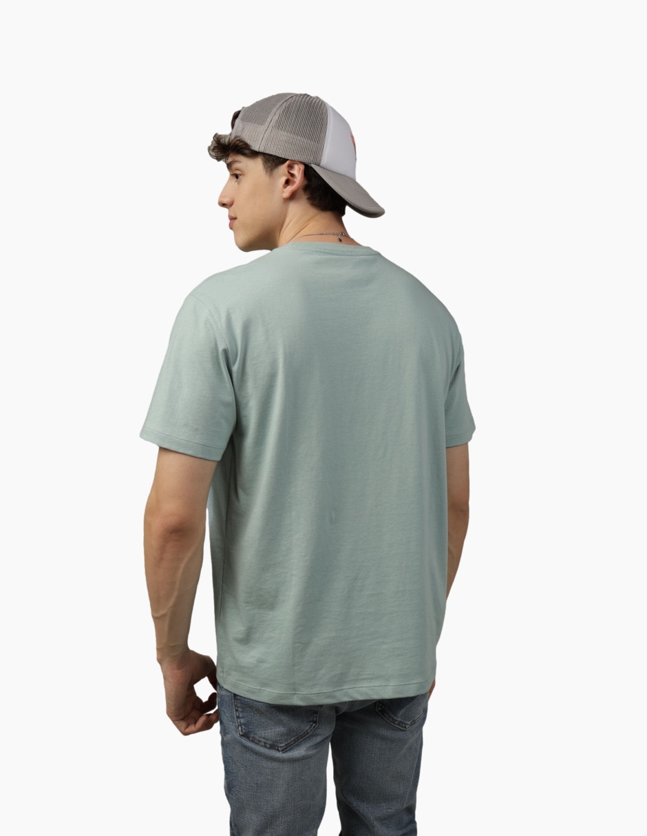 Playera cuello redondo para hombre 2