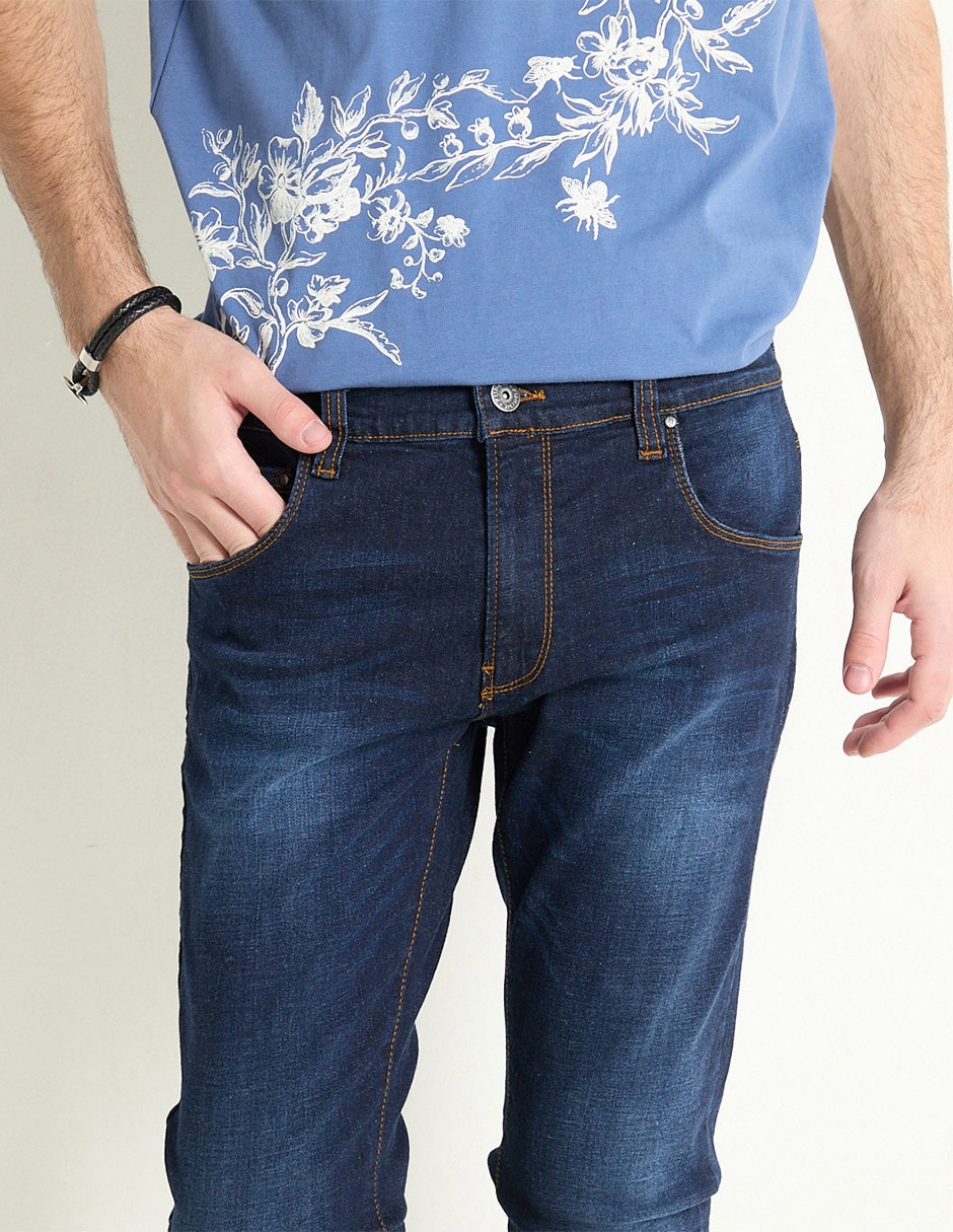 JEANS FUROR, 36, AZUL MEDIO SLIM030125
