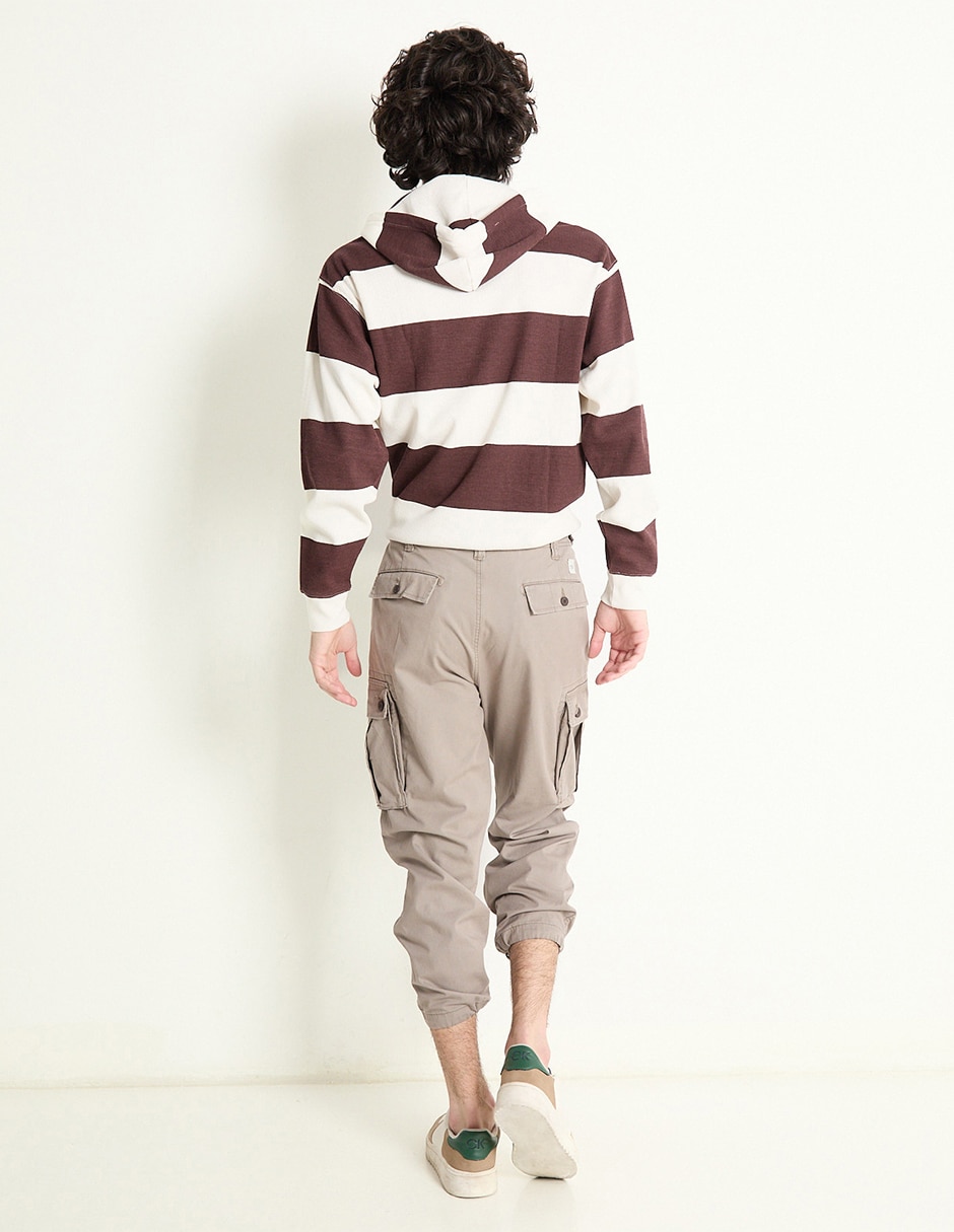 Pantalón cargo regular de algodón para hombre 2