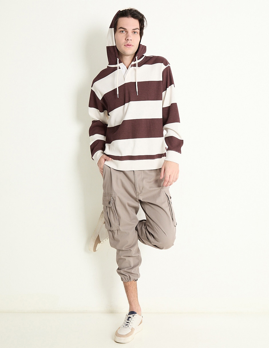 Pantalón cargo regular de algodón para hombre 3