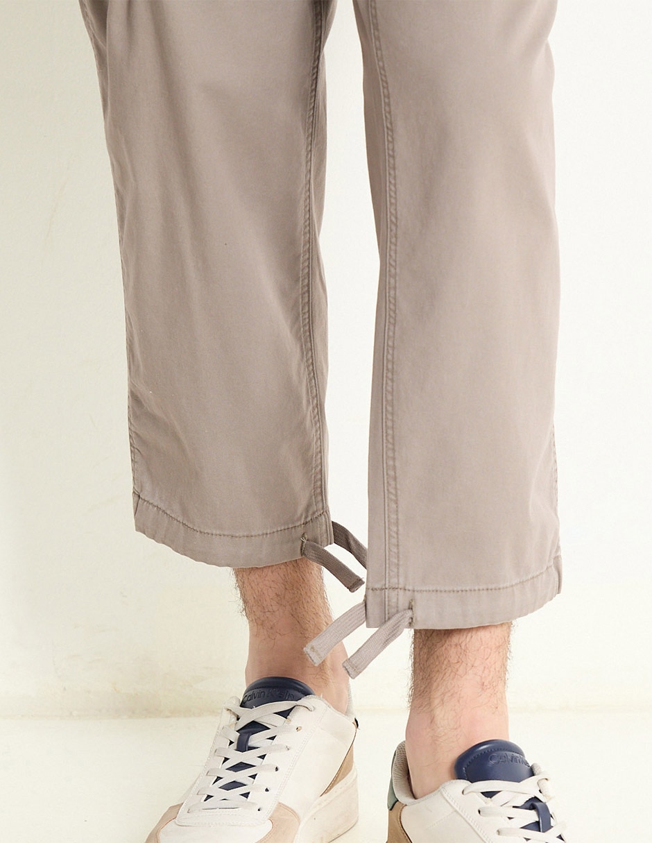 Pantalón cargo regular de algodón para hombre 5