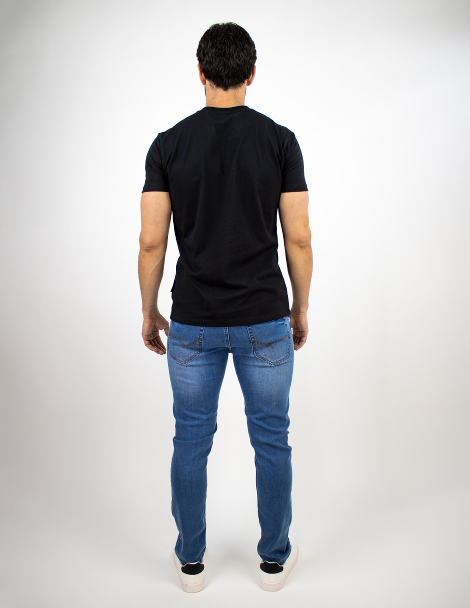 Playera cuello redondo para hombre 2