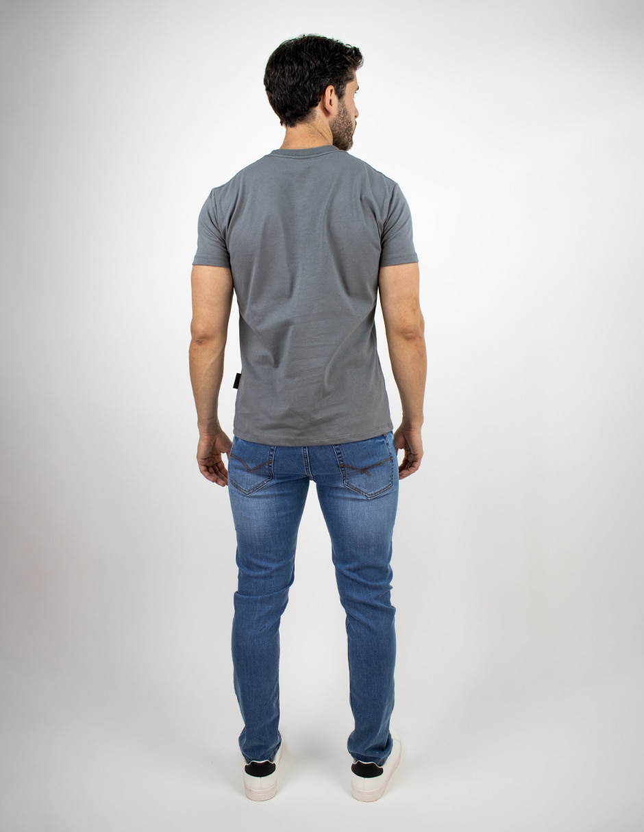 Playera cuello redondo para hombre 2
