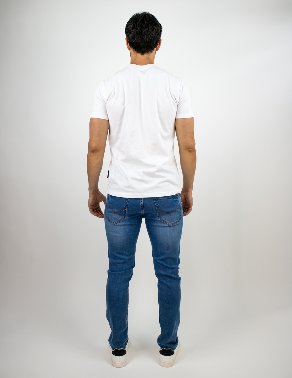 Playera cuello redondo para hombre 2