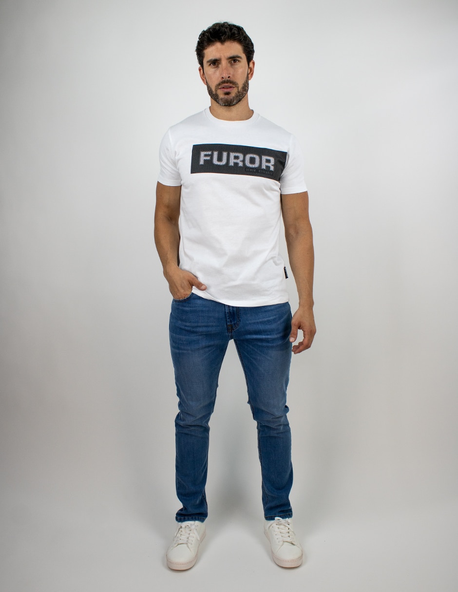Playera cuello redondo para hombre 3