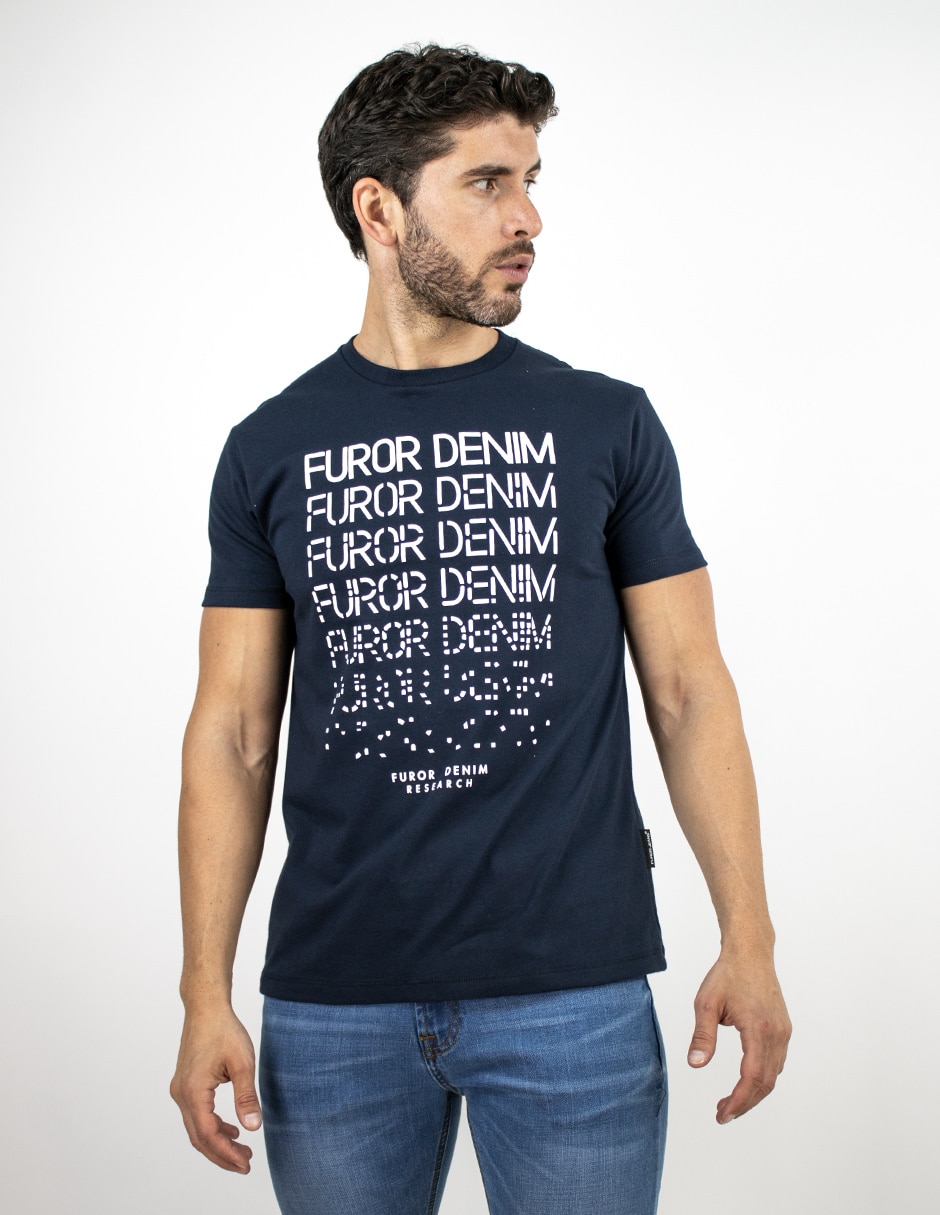 Playera cuello redondo para hombre Playera cuello redondo para hombre
