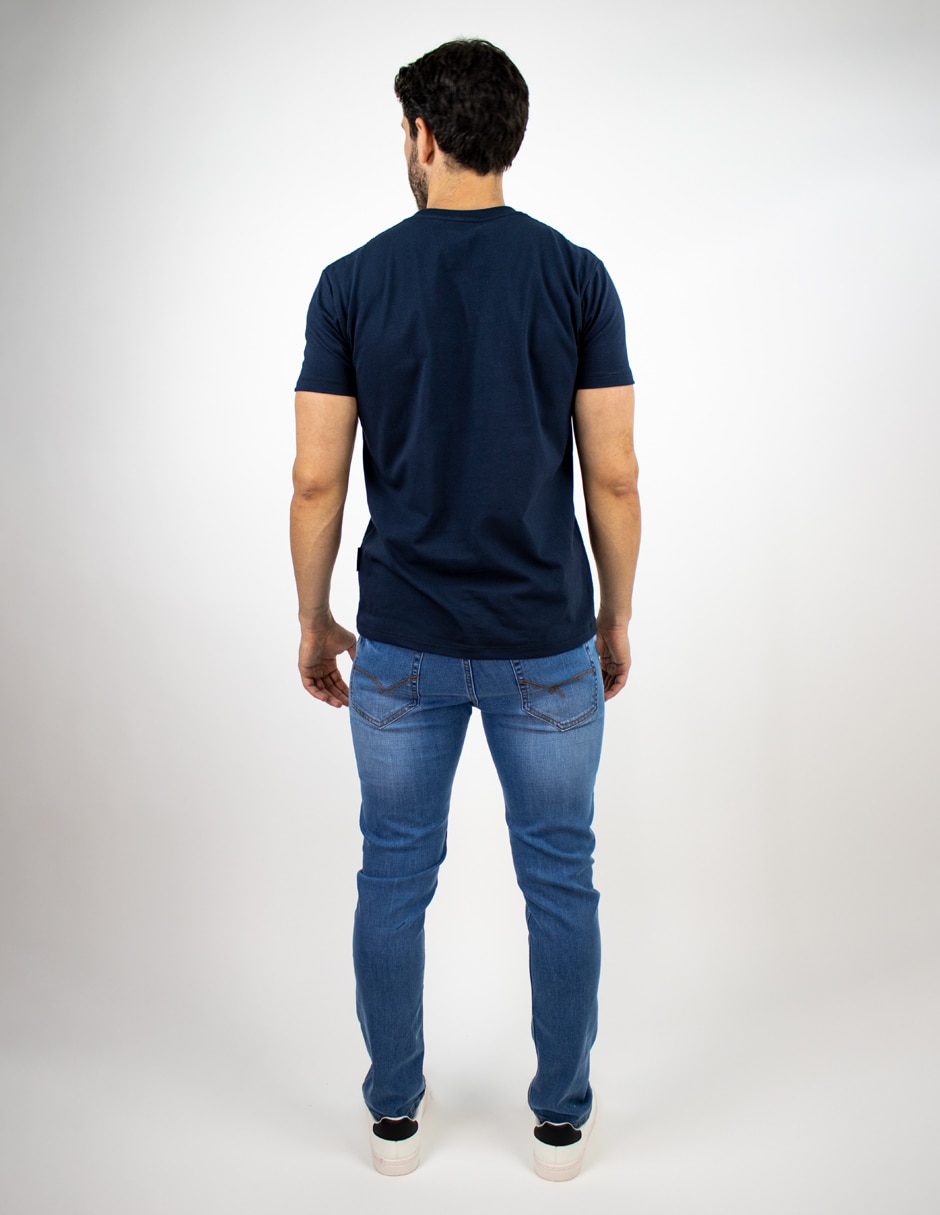 Playera cuello redondo para hombre 2