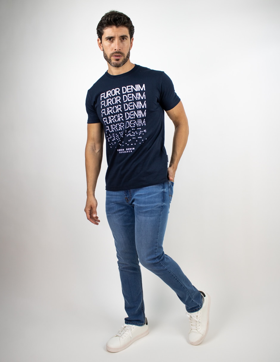 Playera cuello redondo para hombre 3