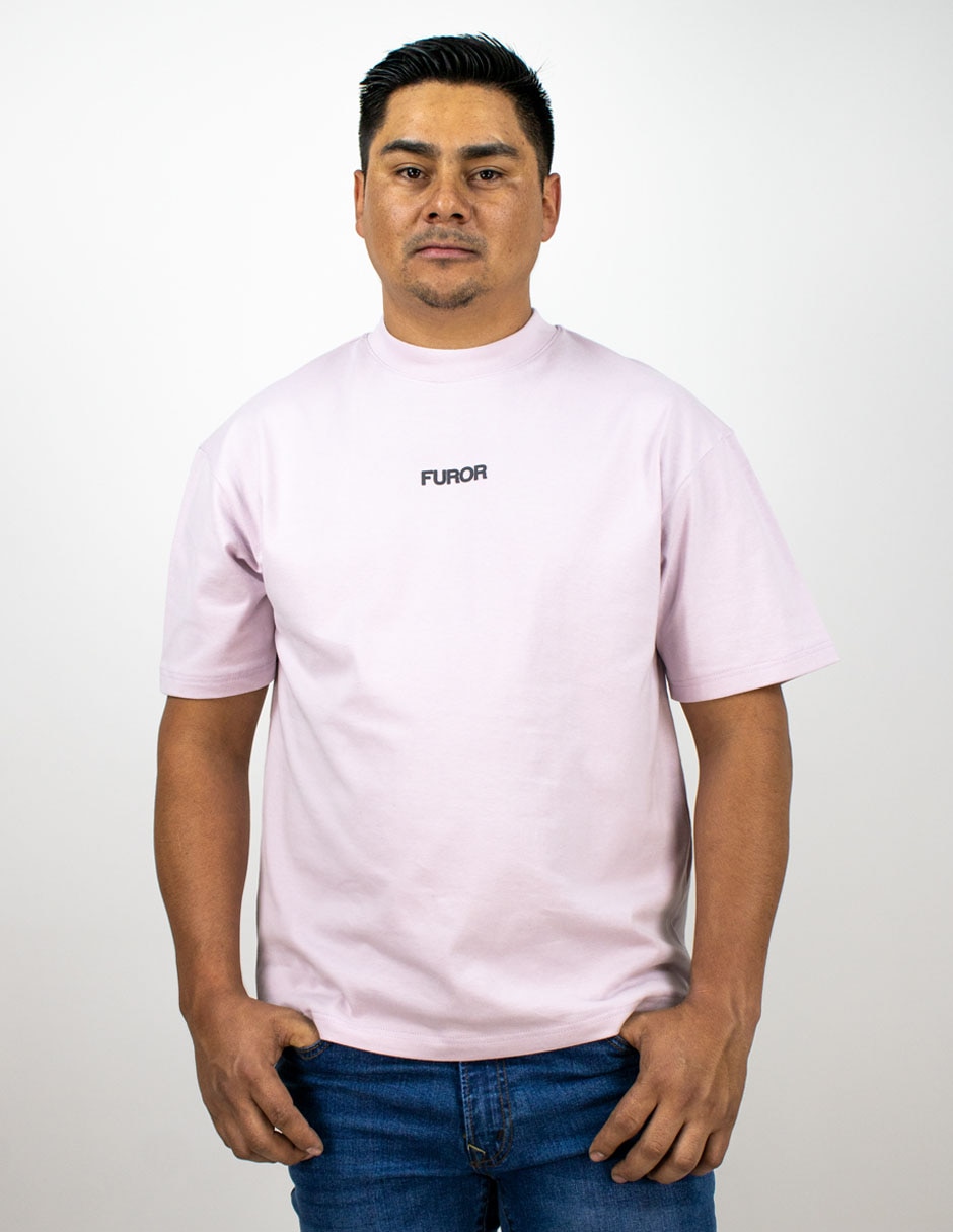 PLAYERA HENRY FUROR EST, M, ROSA CLARO