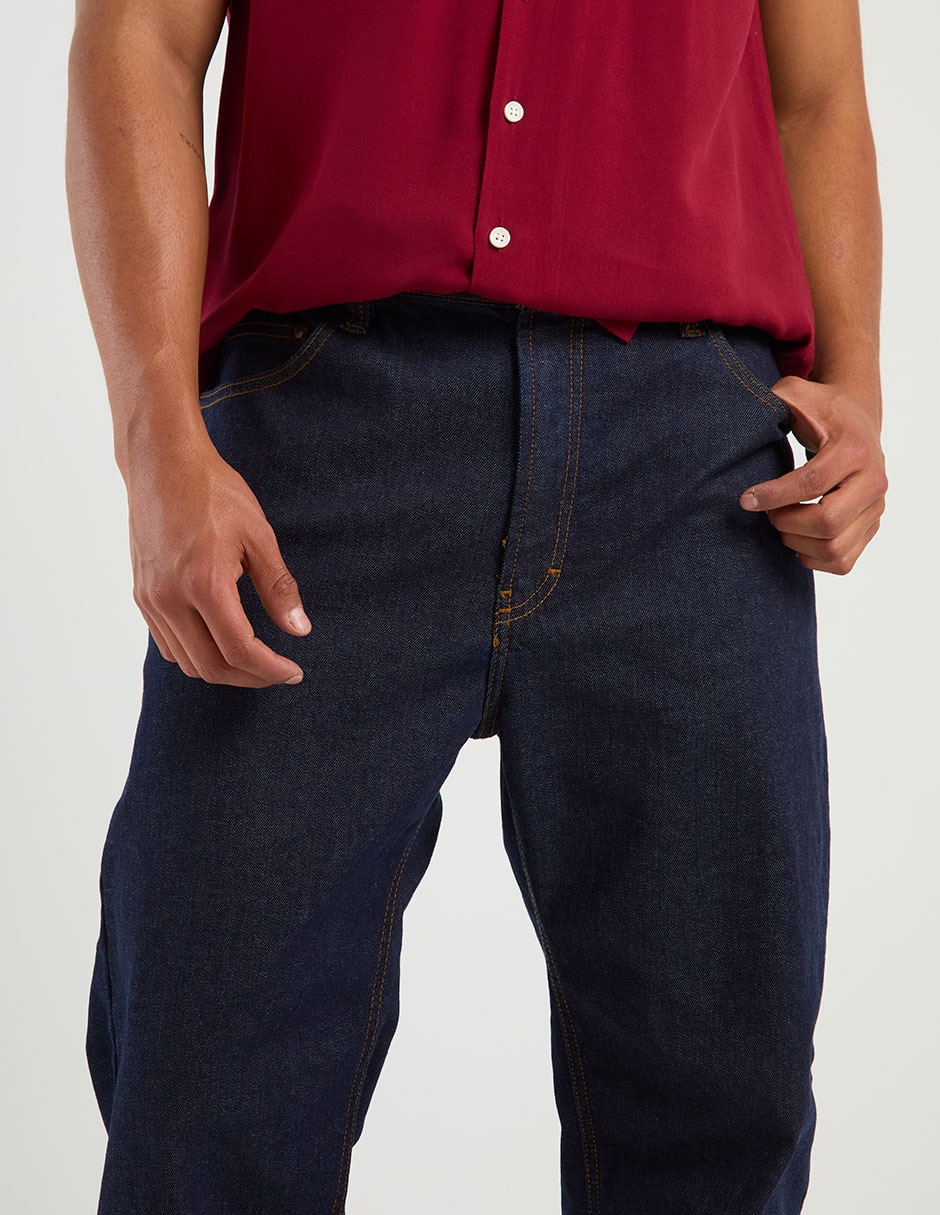 Jeans slim lavado medio para hombre 8