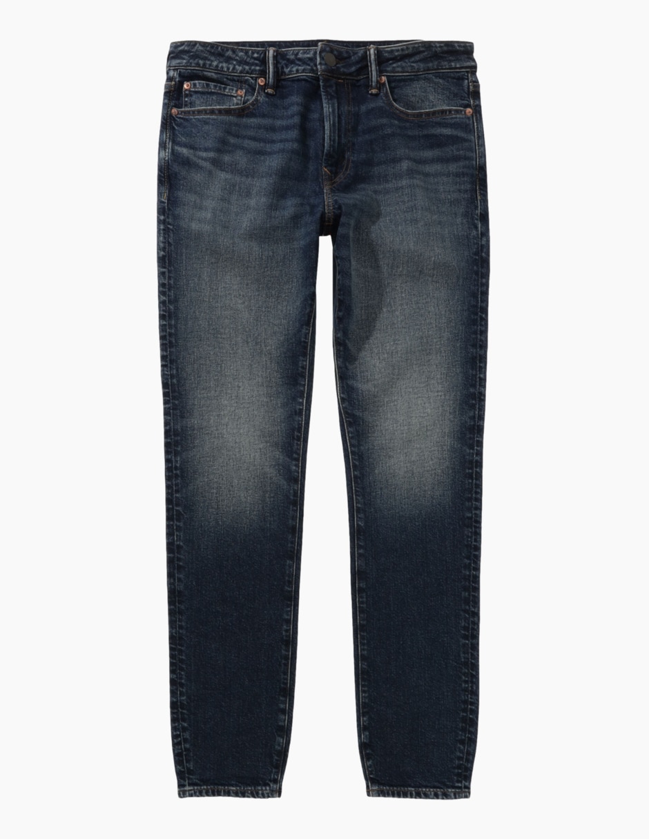 Jeans slim deslavado para hombre 3