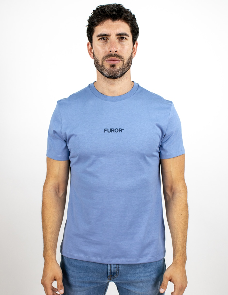 Playera cuello redondo para hombre