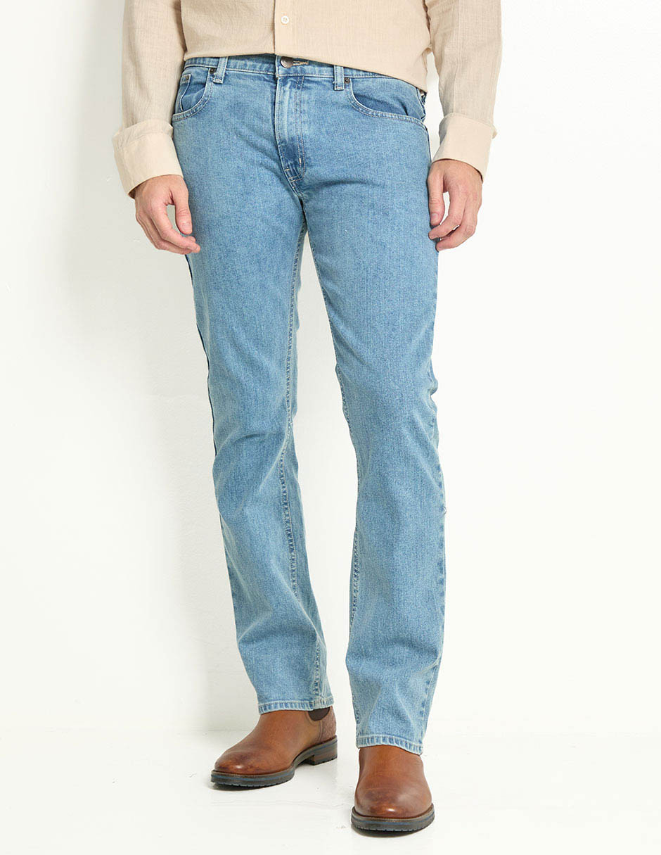 Jeans slim lavado bleach para hombre Jeans slim lavado bleach para hombre