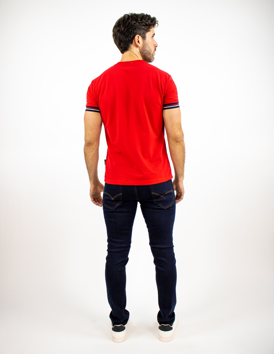Playera cuello redondo para hombre 2