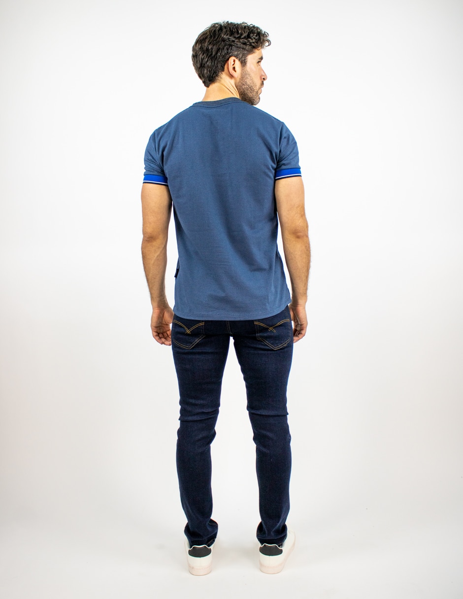 Playera cuello redondo para hombre 2