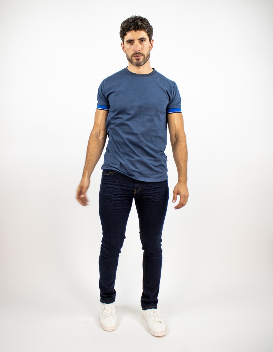 Playera cuello redondo para hombre 3