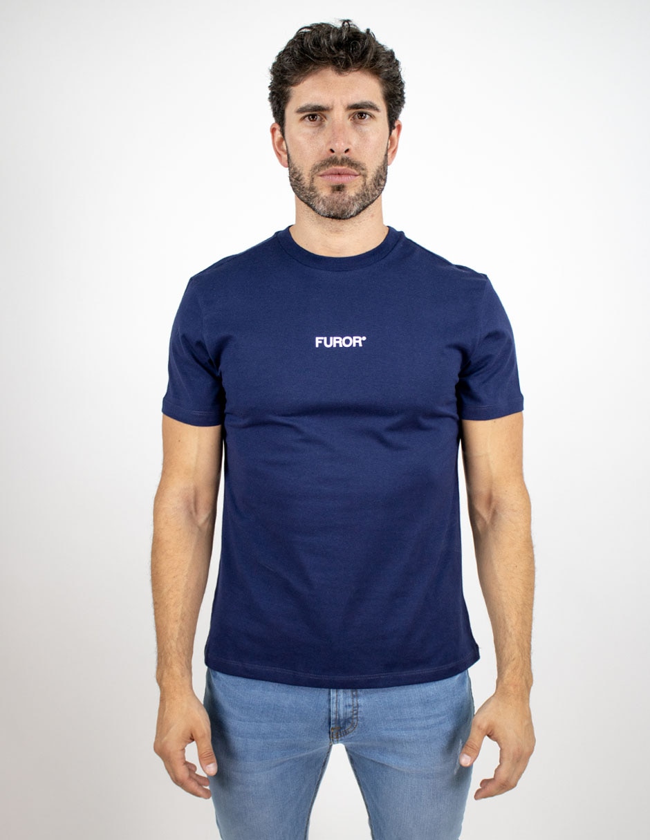 Playera cuello redondo para hombre
