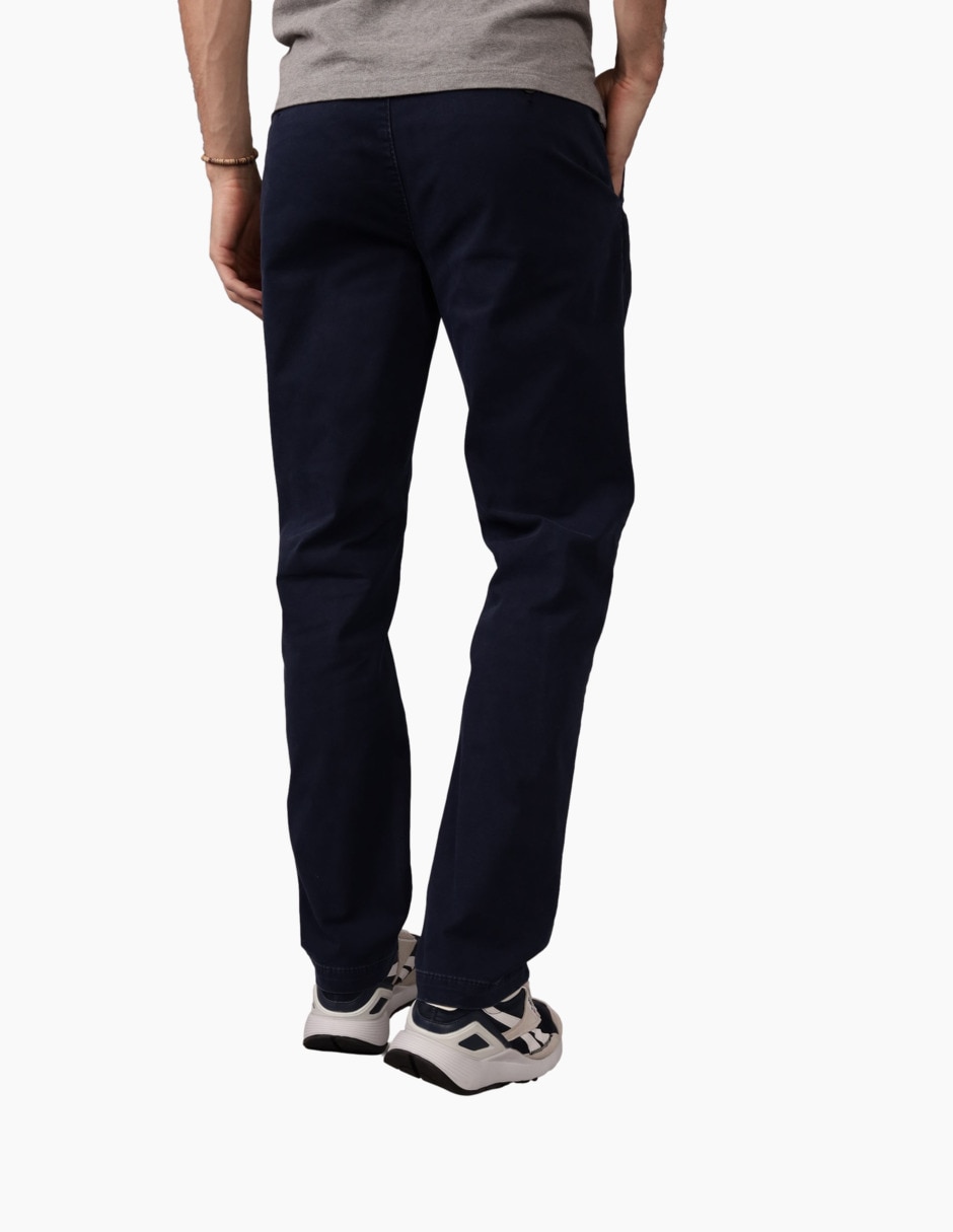 Pantalón chino slim de algodón para hombre 2