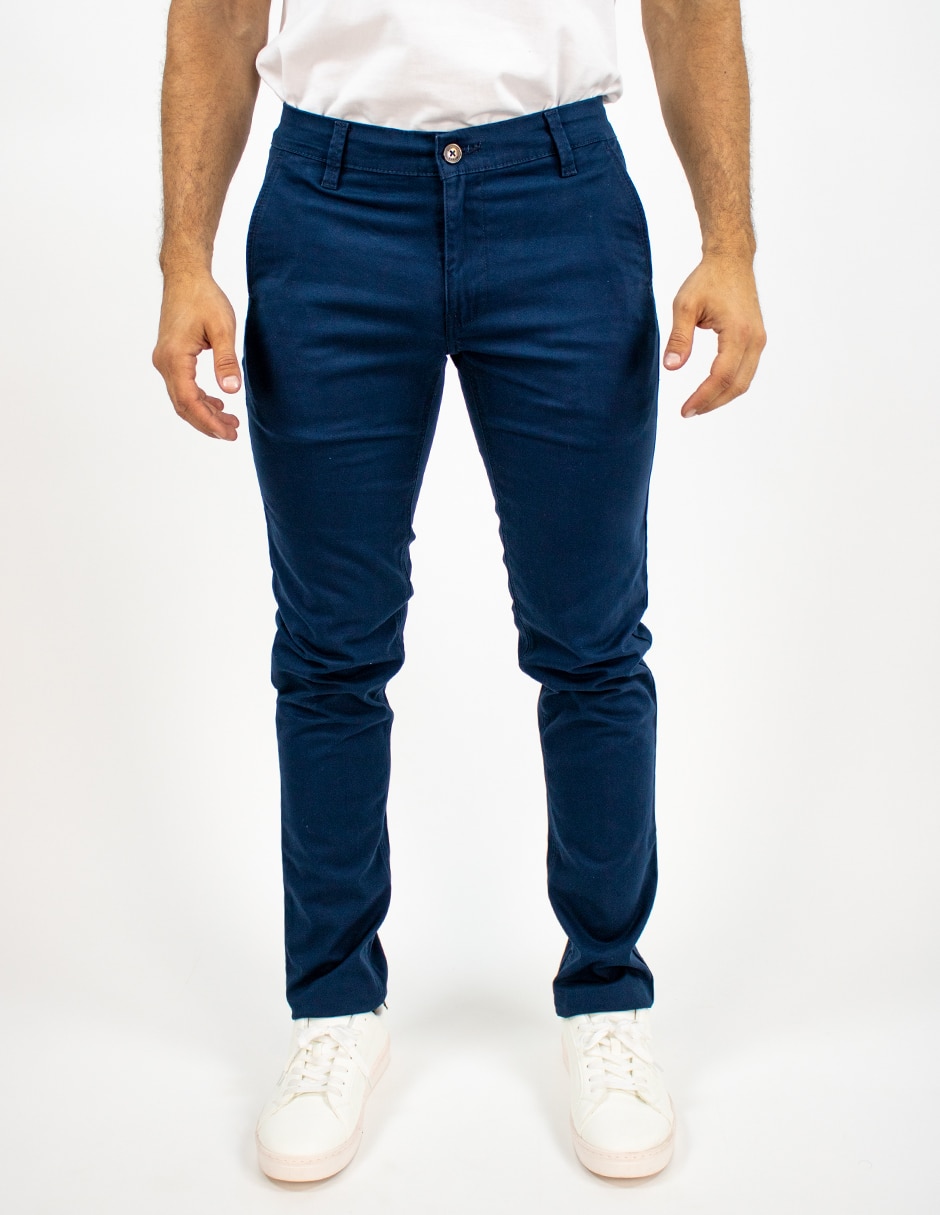 Pantalón chino slim para hombre Pantalón chino slim para hombre