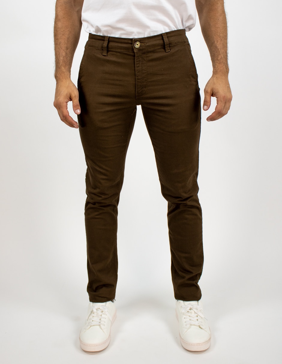 Pantalón chino slim para hombre Pantalón chino slim para hombre