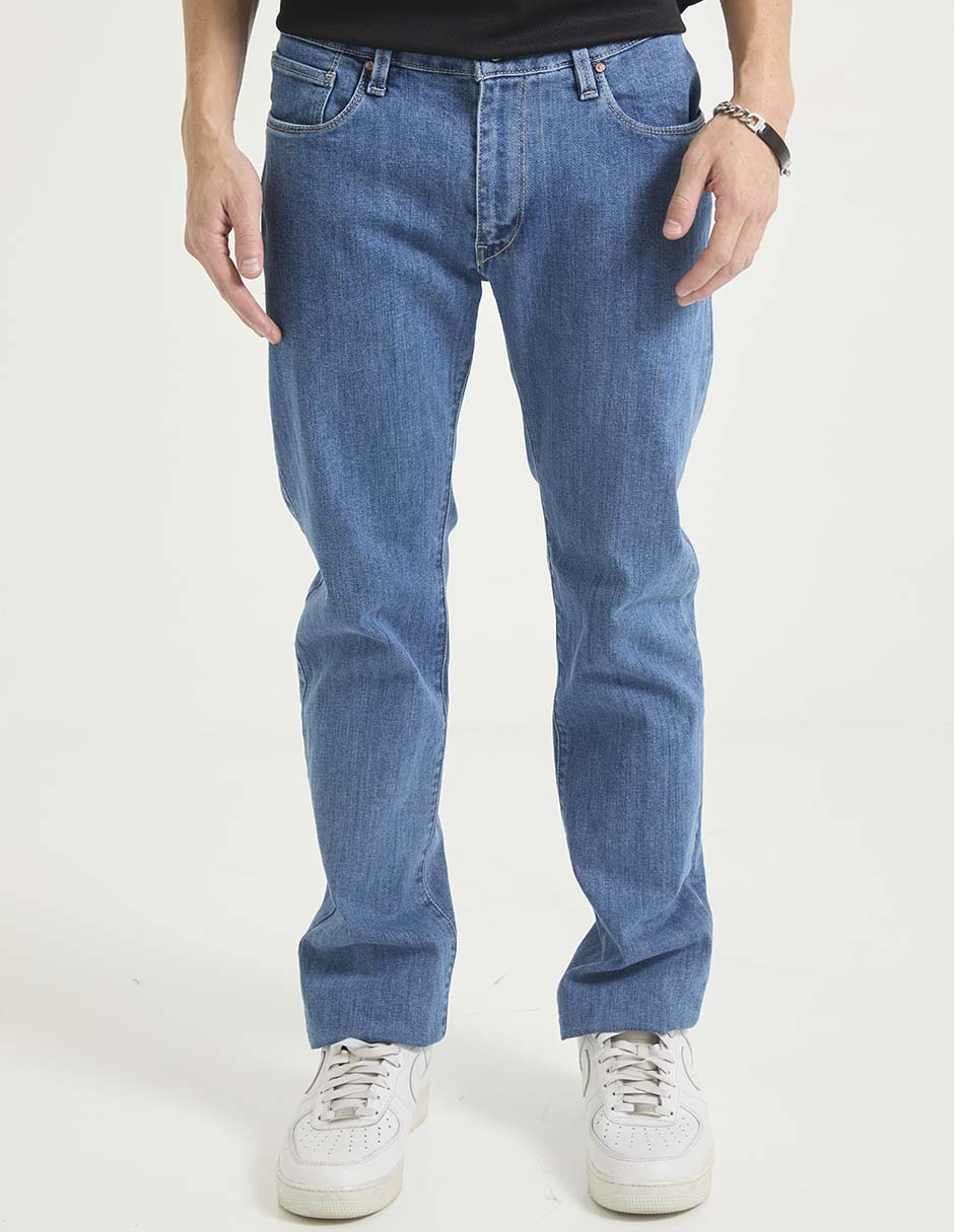 Jeans straight lavado medio para hombre Jeans straight lavado medio para hombre
