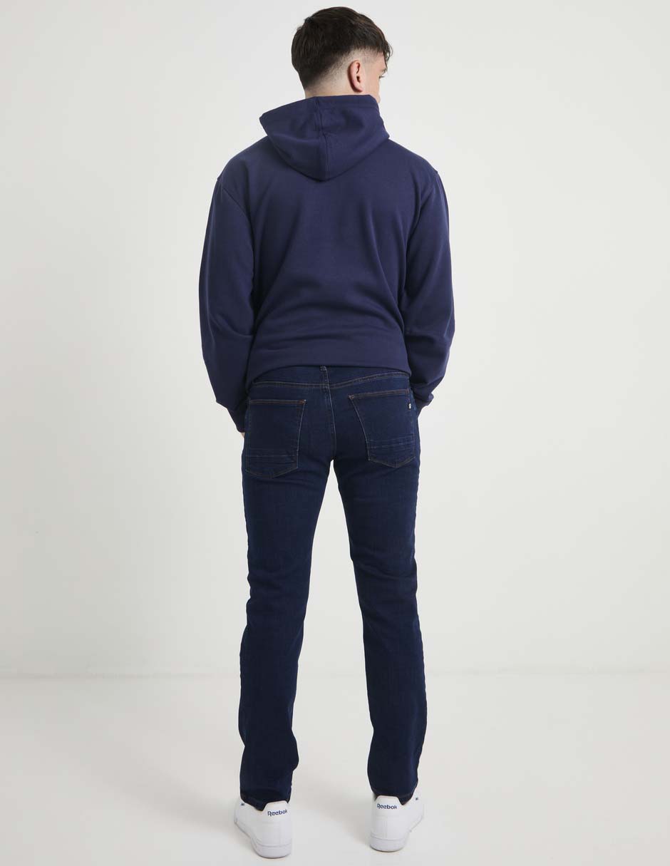 Jeans slim lavado obscuro para hombre 2