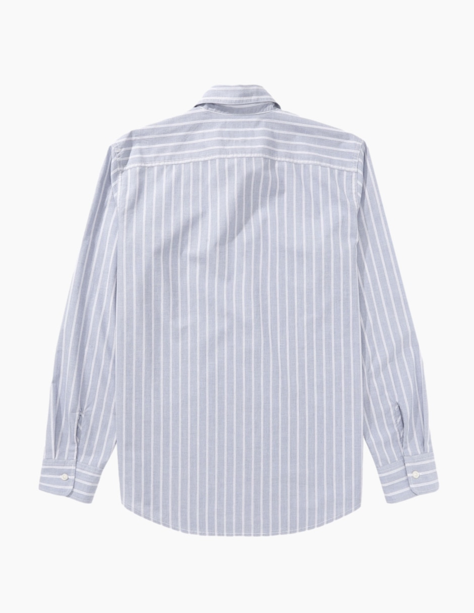 Camisa casual de algodón manga larga para hombre 2