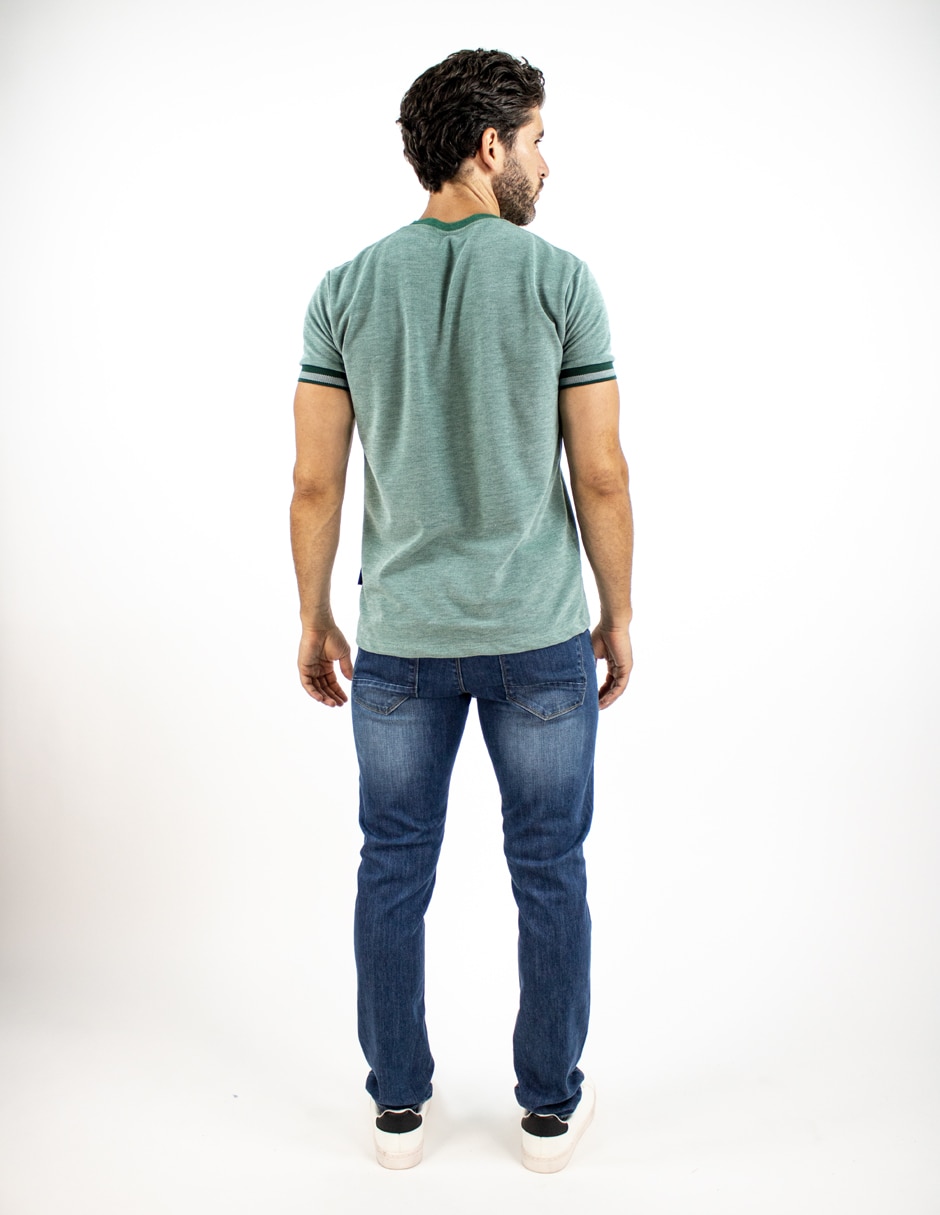 PLAYERA BOB FUROR, EG, VERDE BOTELLA