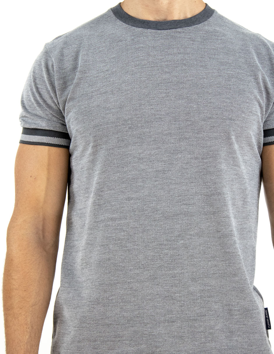 Playera cuello redondo para hombre 4