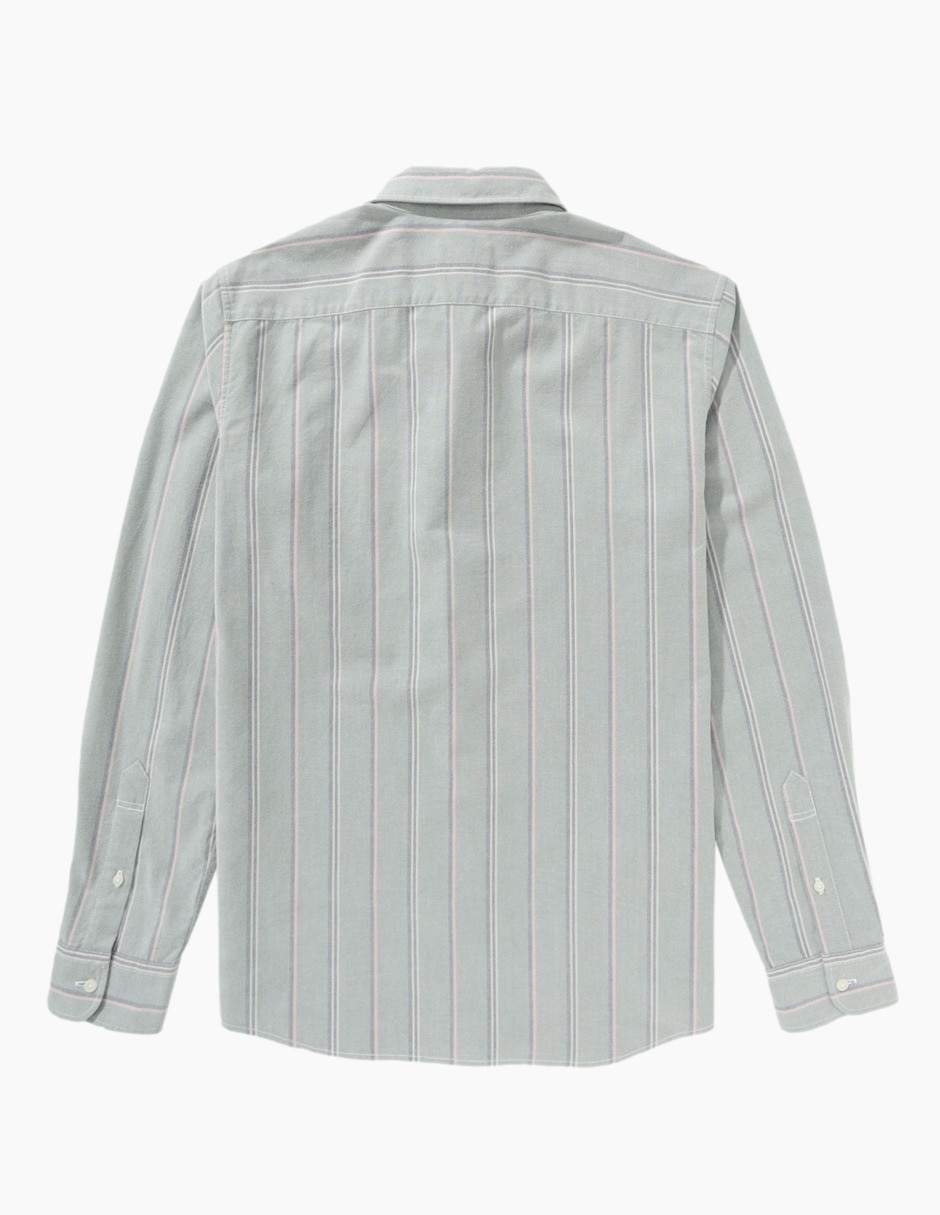Camisa casual de algodón manga larga para hombre 2