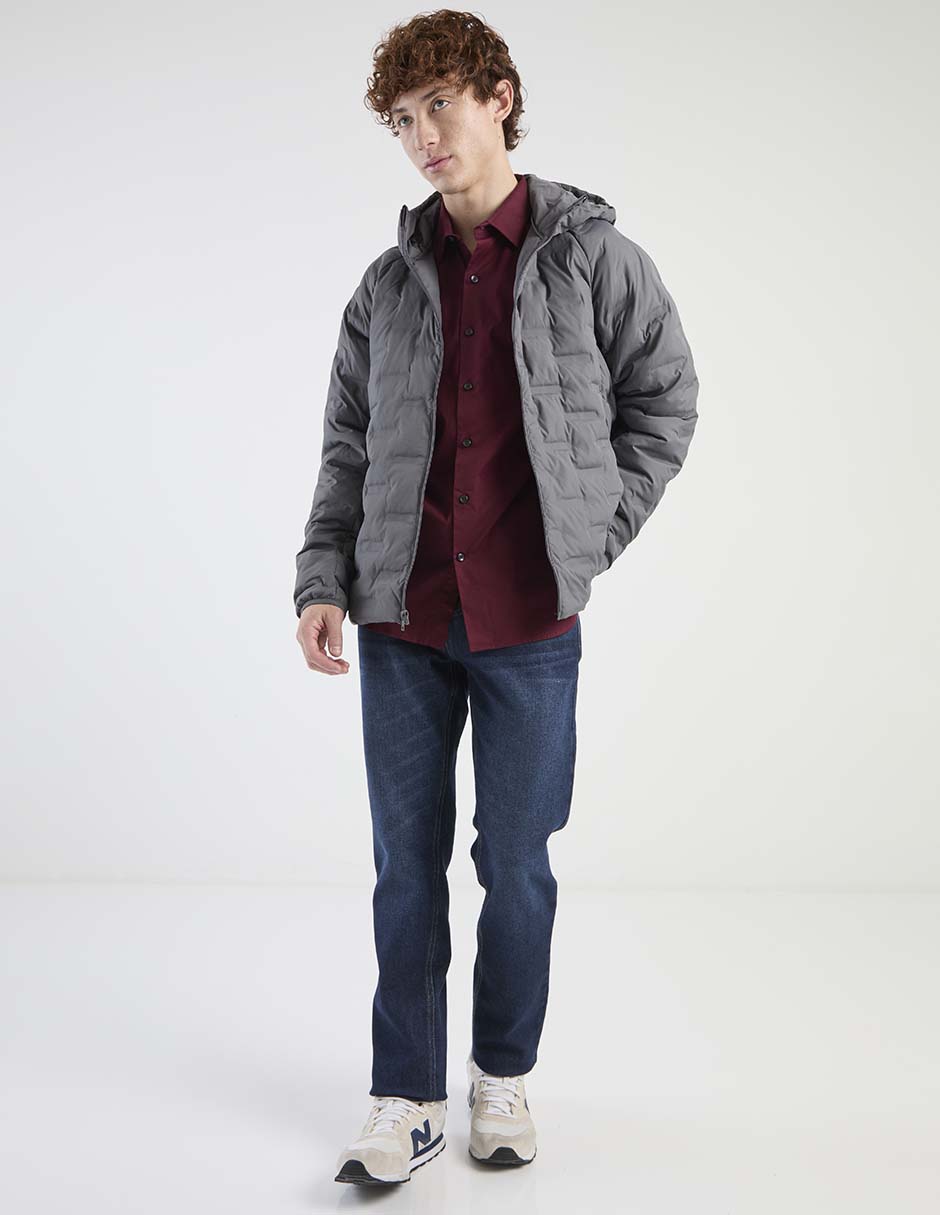 Camisa casual de algodón manga larga para hombre 3