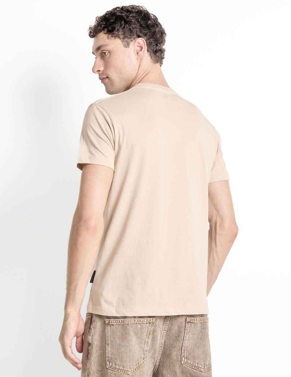 Playera cuello redondo para hombre 2