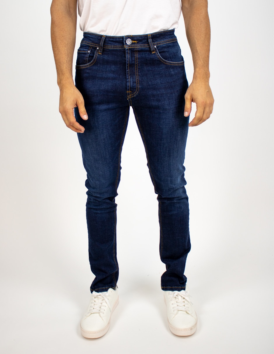 Jeans straigt deslavado para hombre Jeans straigt deslavado para hombre