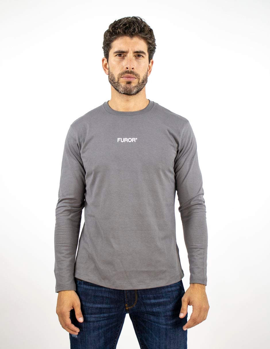 Playera cuello redondo para hombre