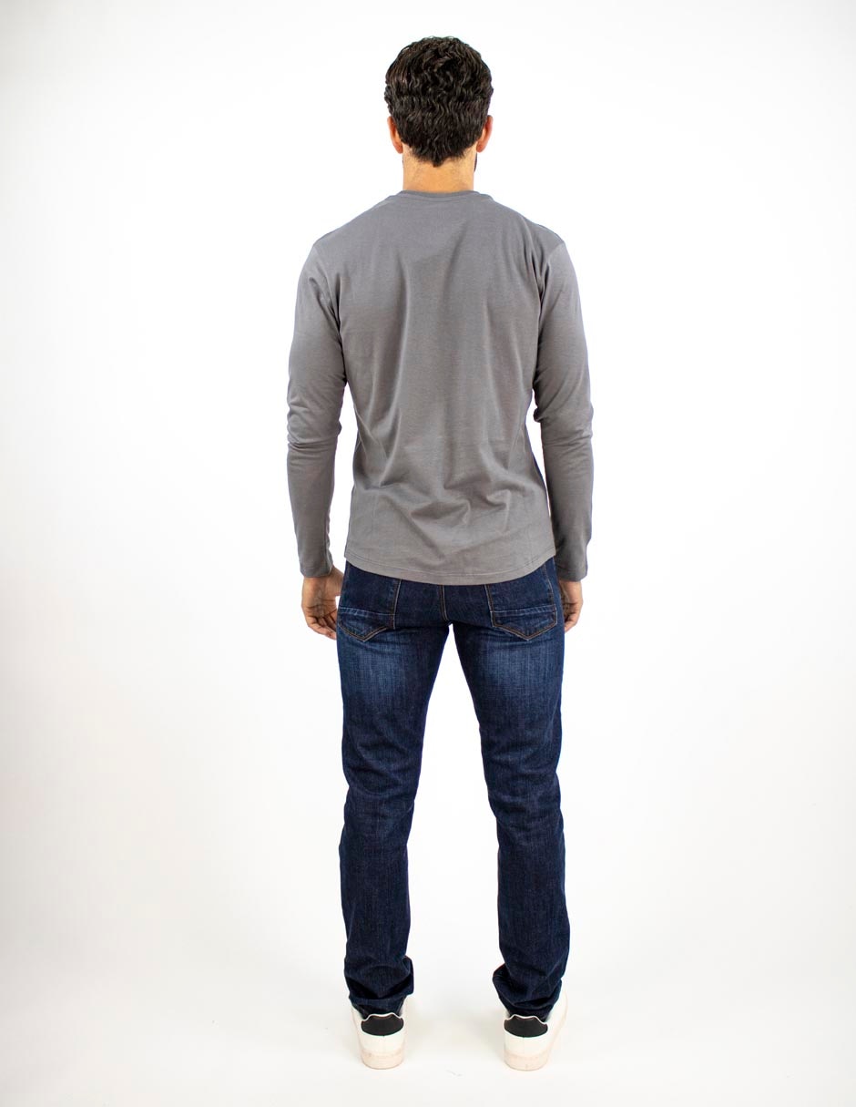 Playera cuello redondo para hombre 2