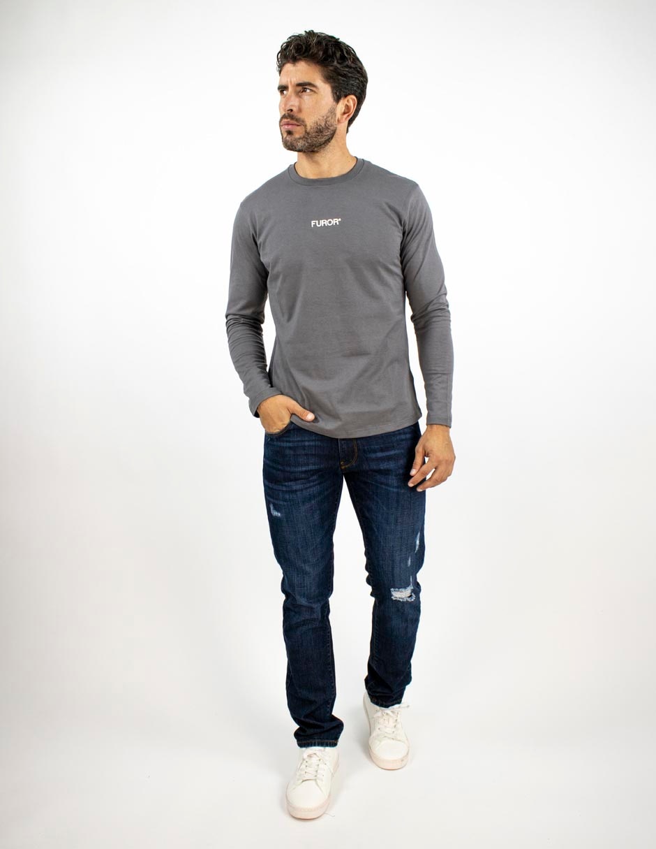 Playera cuello redondo para hombre 3