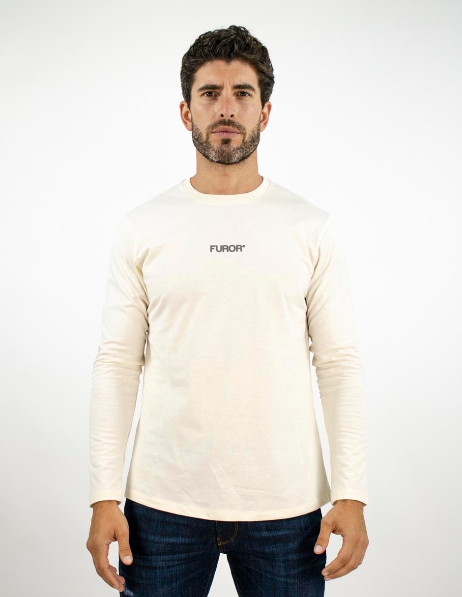 Playera cuello redondo para hombre