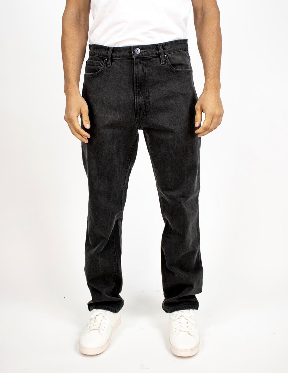 Jeans slim deslavado para hombre