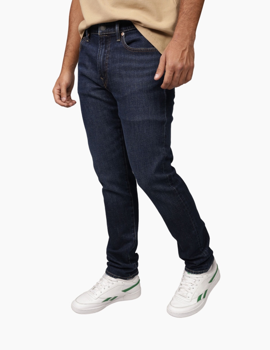 Jeans slim lavado obscuro para hombre Jeans slim lavado obscuro para hombre
