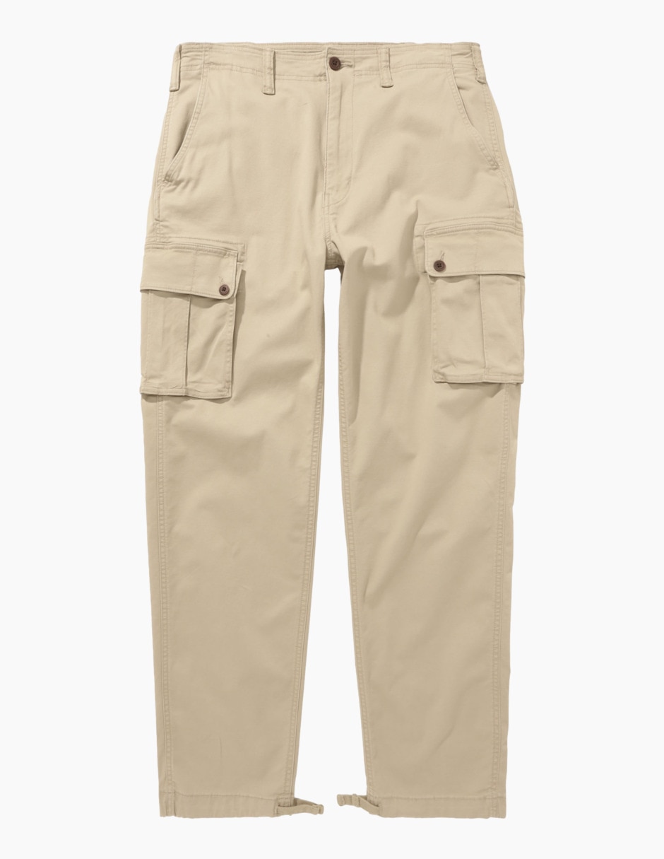 Pantalón cargo recto de algodón para hombre 3