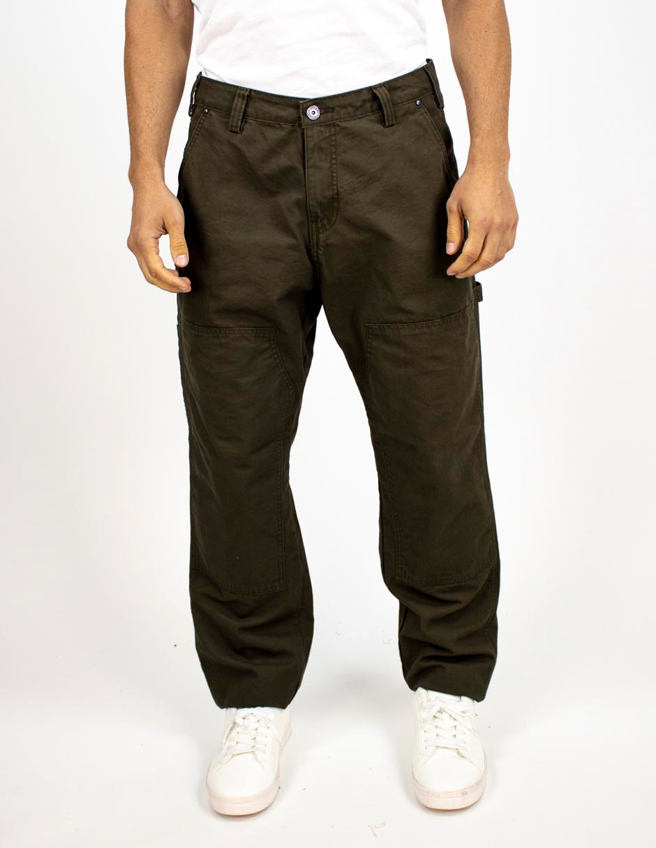 Pantalón recto de algodón para hombre Pantalón recto de algodón para hombre