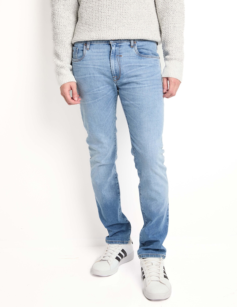 Jeans skinny 50061S lavado stone wash para hombre